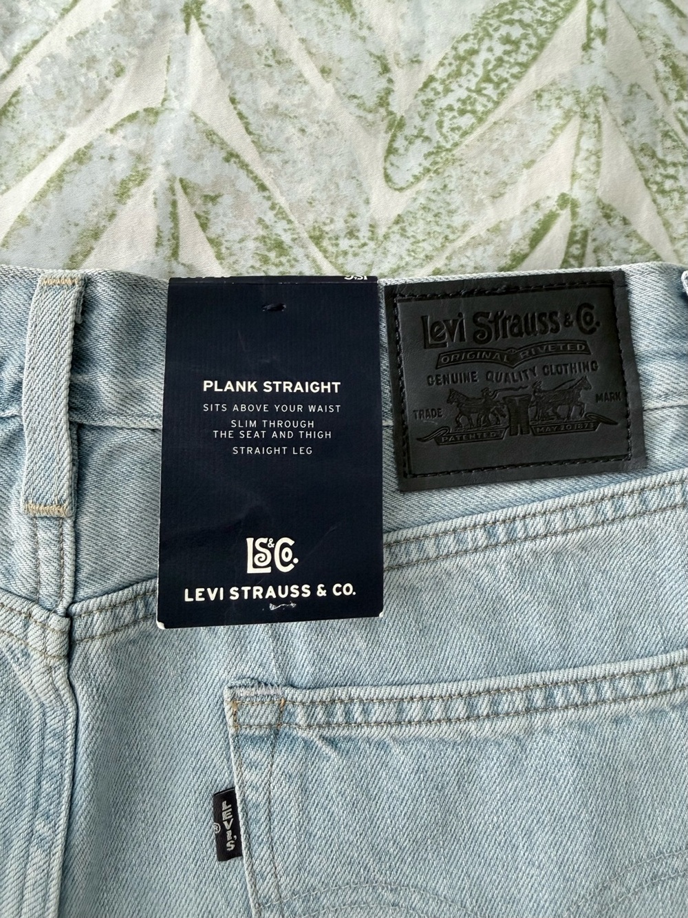 Levi’s Japanese Selvedge Plank Straight Fit Women's Jeans - Picture 14 of 16